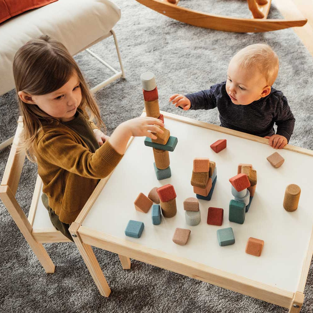 Kork`s - Colorful Block & Shapes, 200 kusů