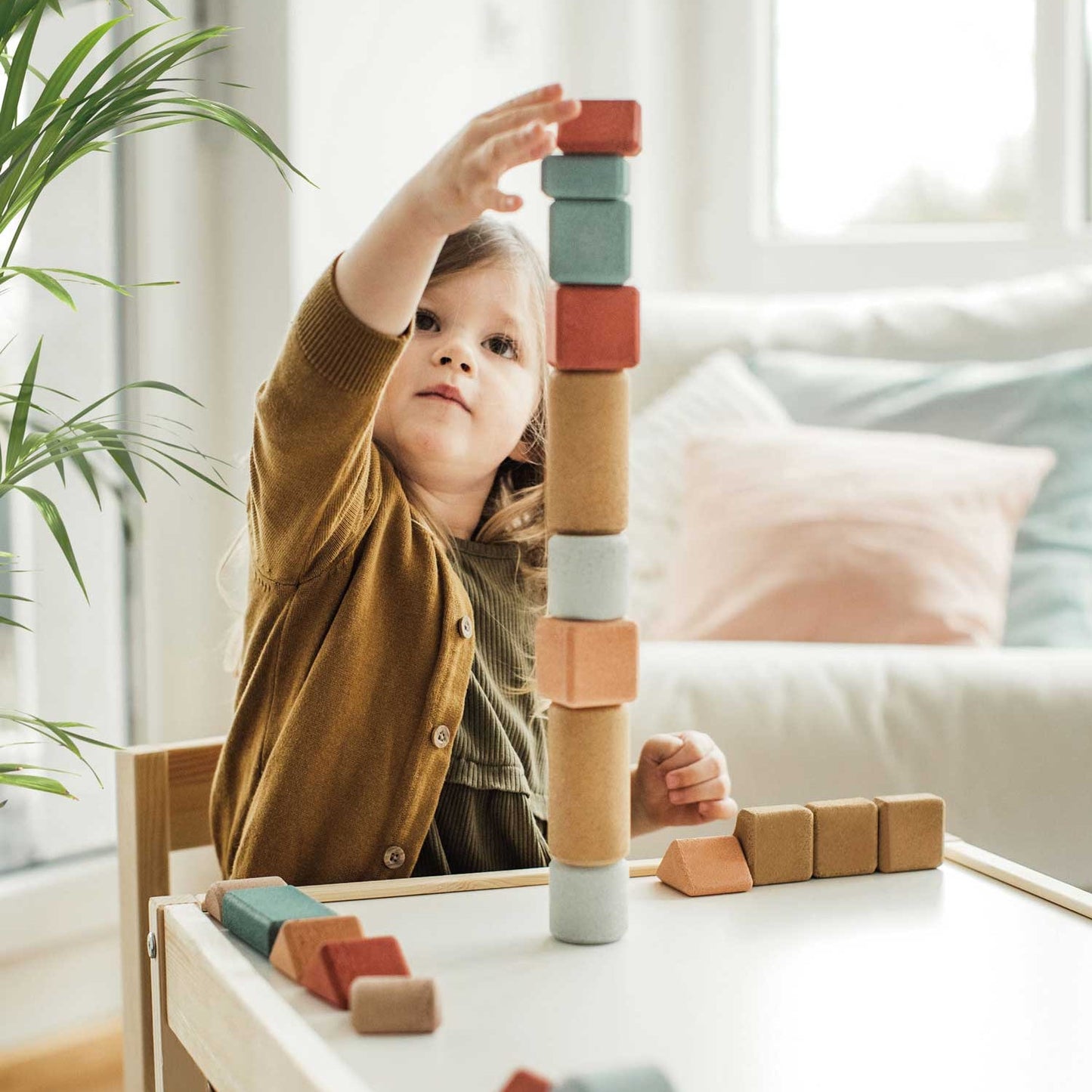 Kork`s - Colorful Block & Shapes, 200 kusů