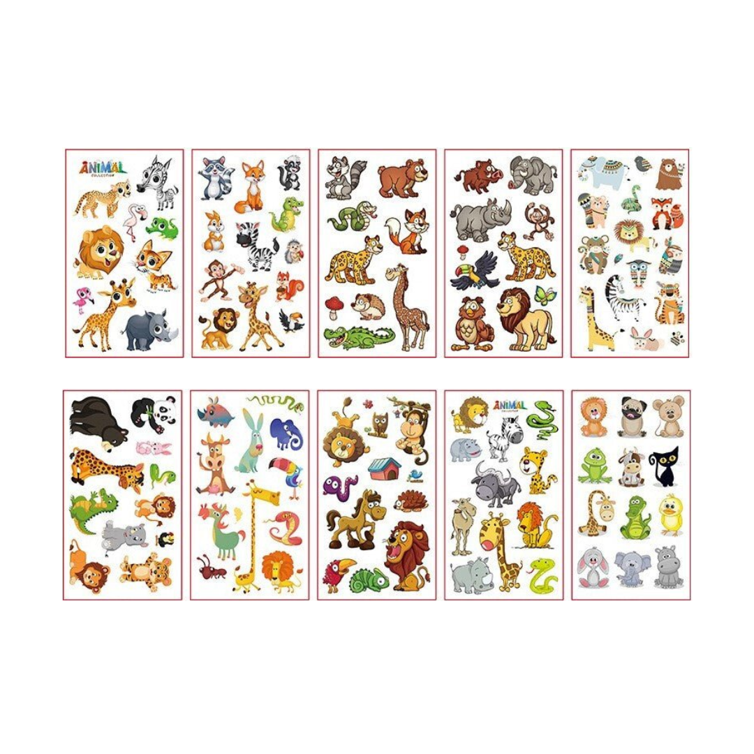 Dočasné tetování - Svět zvířat