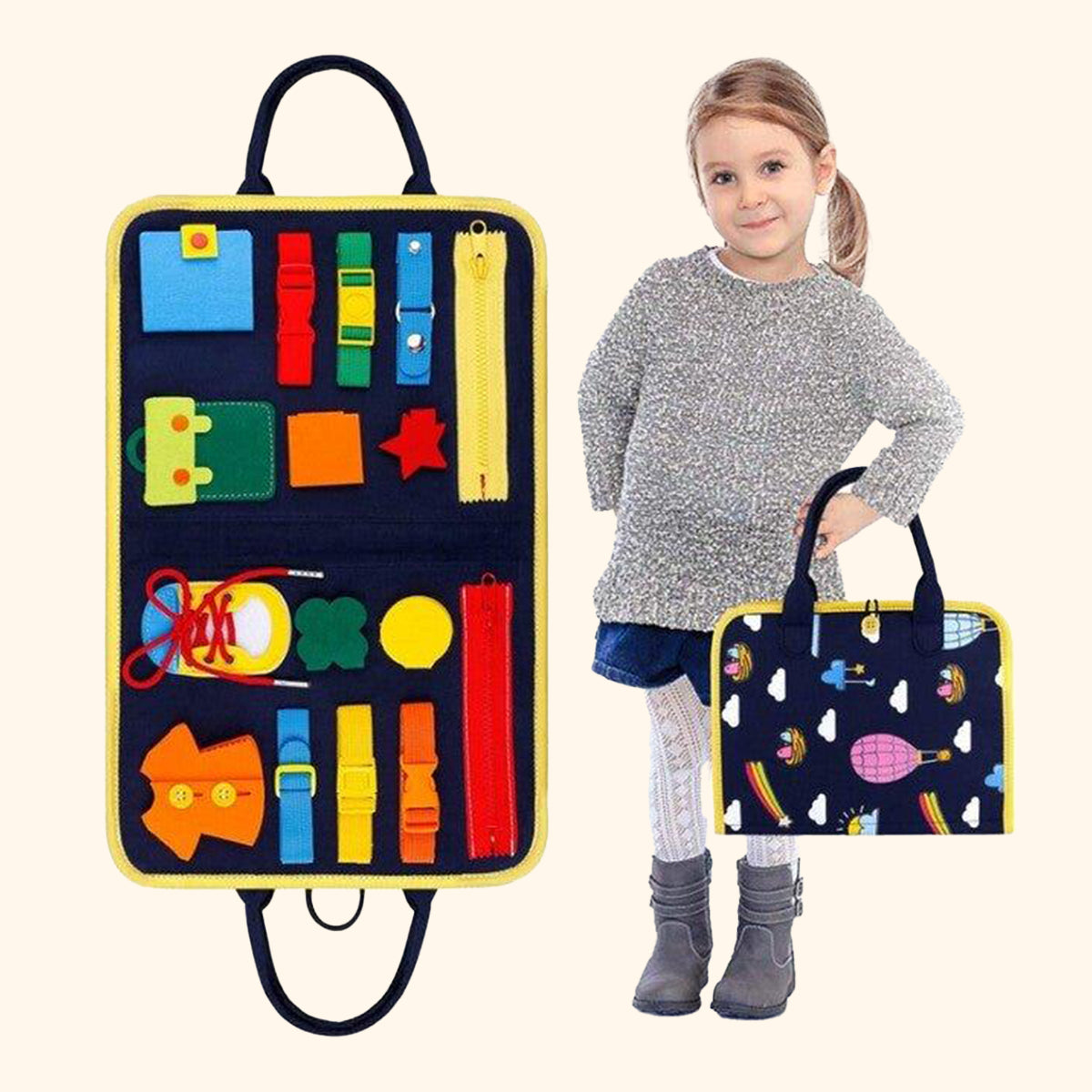 Baby busy board - Základní dovednosti