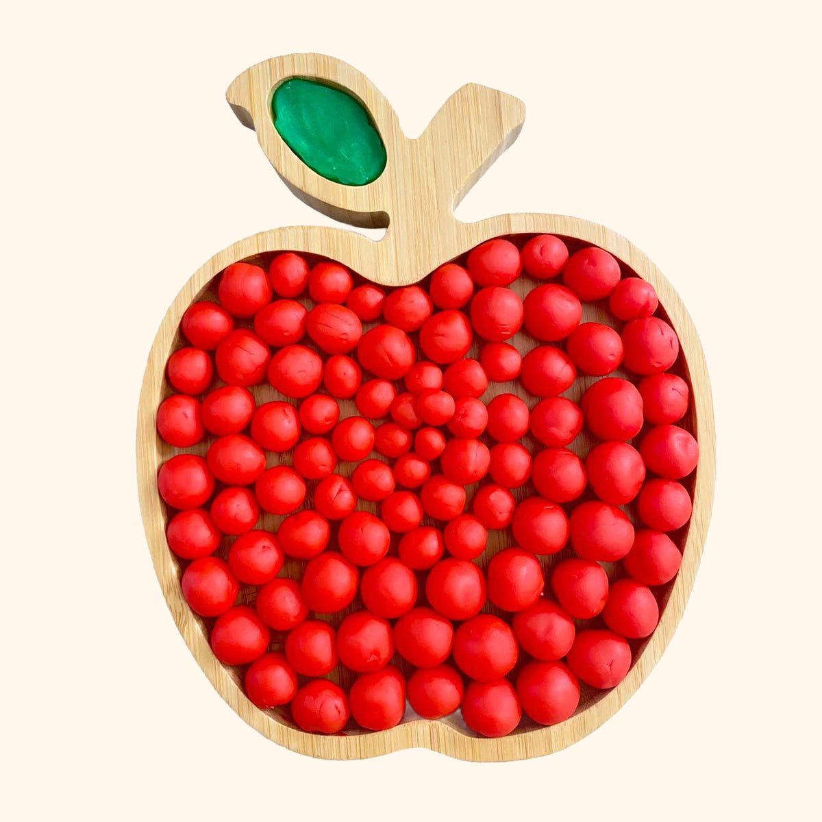 Bambusový tác Jablko