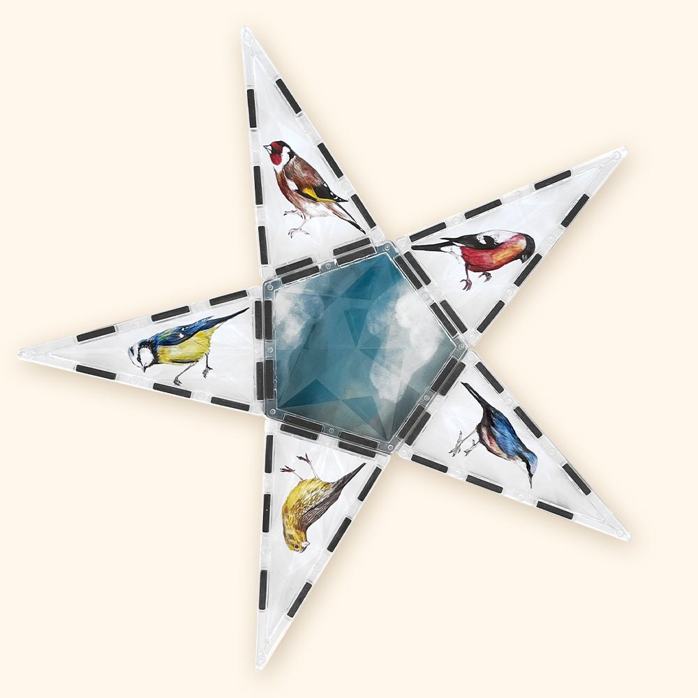 Magnetická stavebnice COLORMAG CLEAR