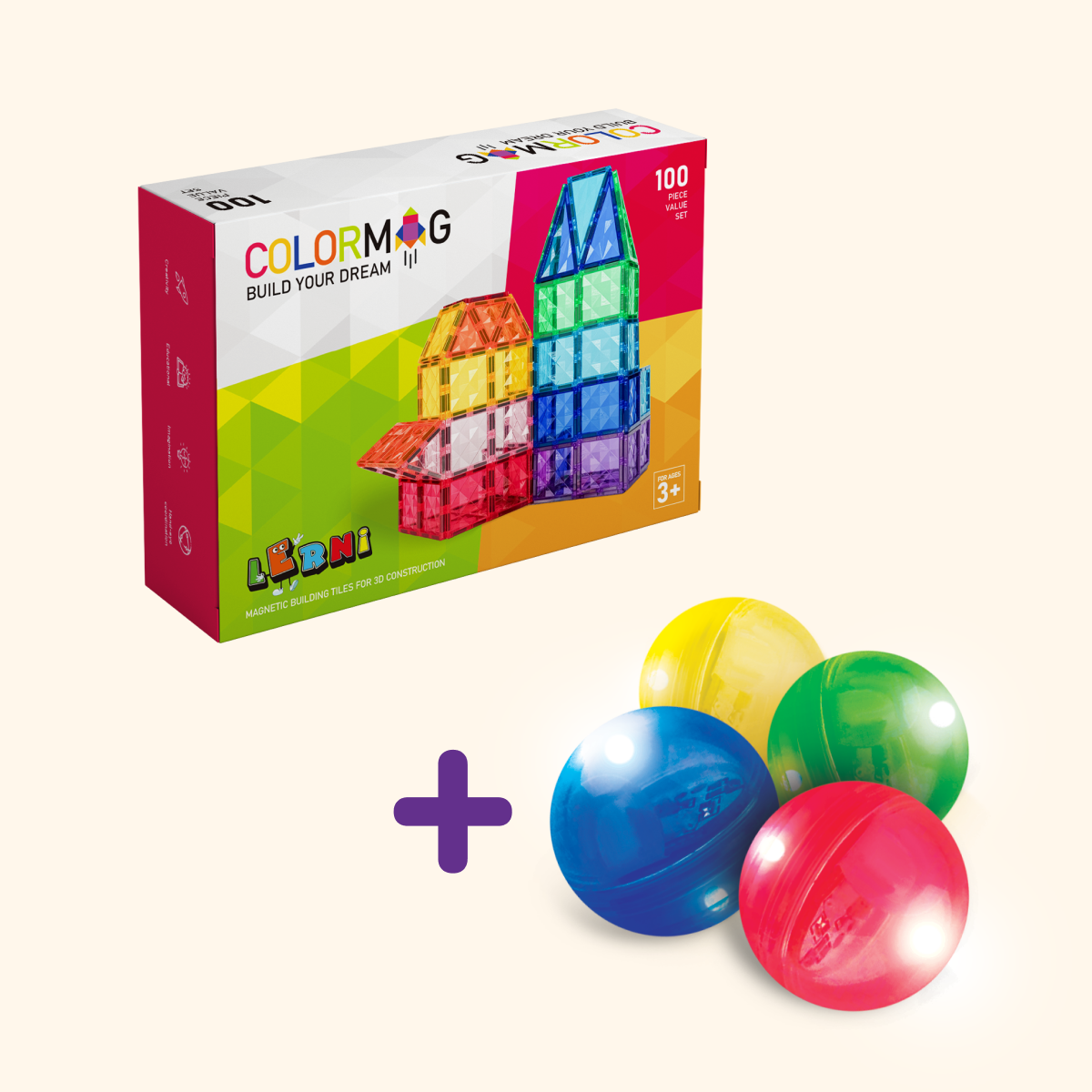 Spring Glow Set - Colormag 100 + svítilkujíci kuličky
