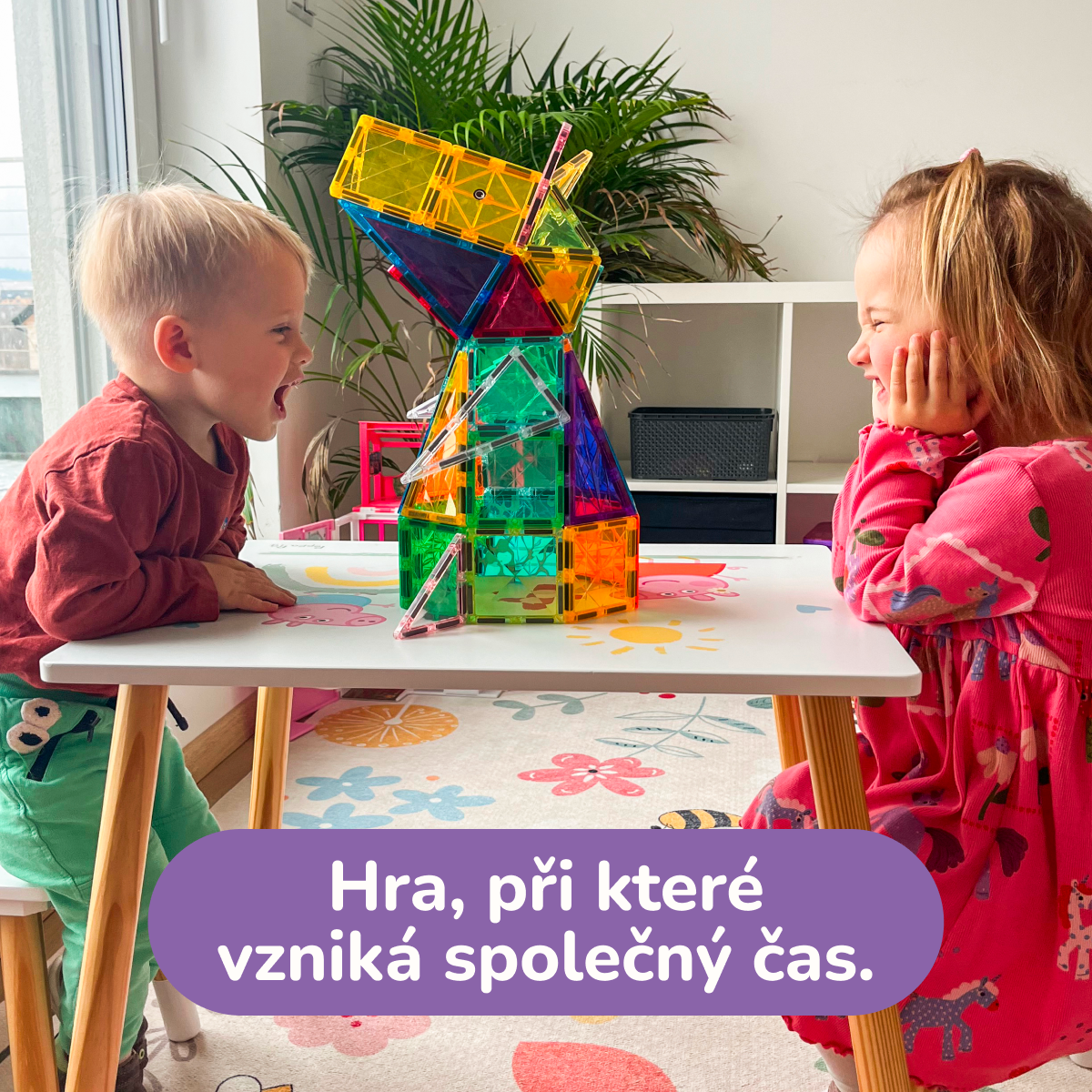 COLORMAG - Magnetická stavebnice 100 kusů