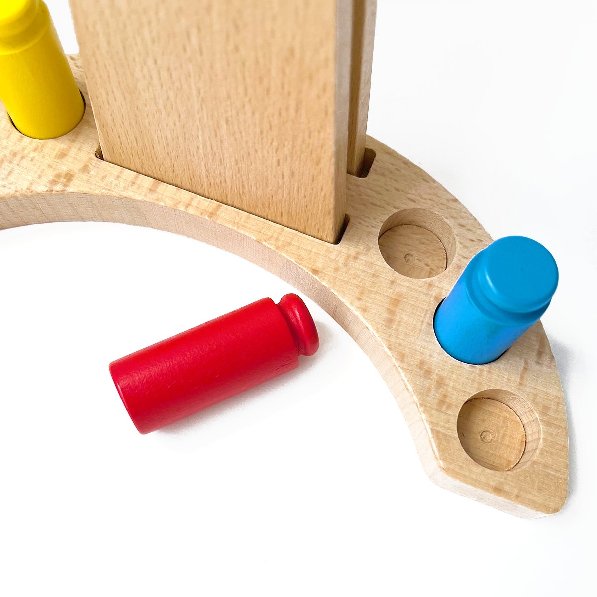 Dřevěná barevná váha Lerni