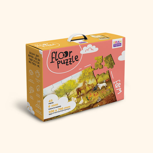 Podlahové puzzle - Farma