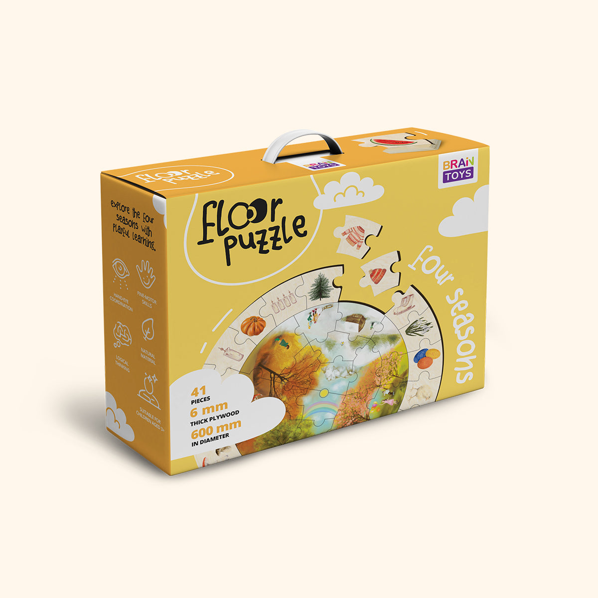 Podlahové puzzle - 4 roční období