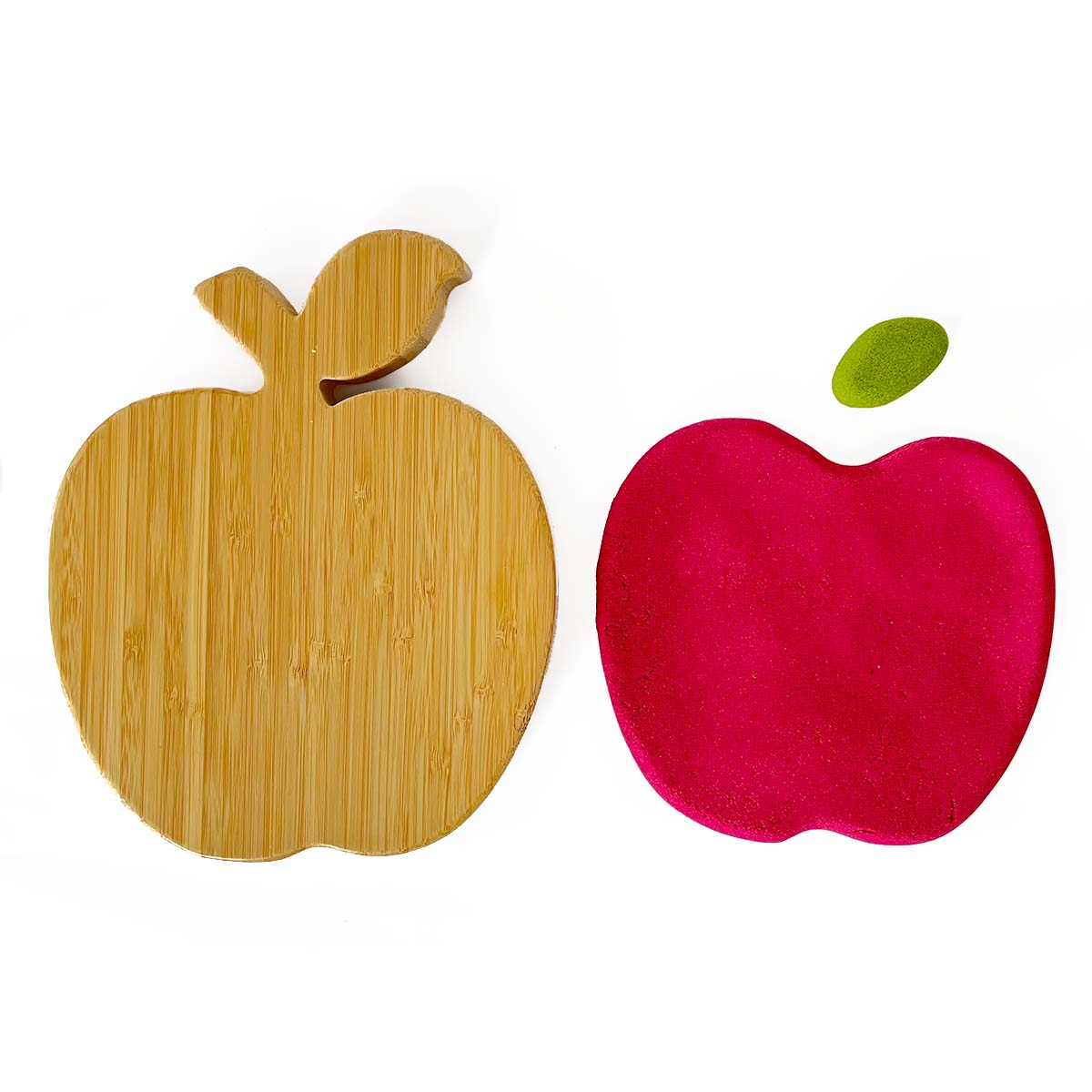 Bambusový tác Jablko