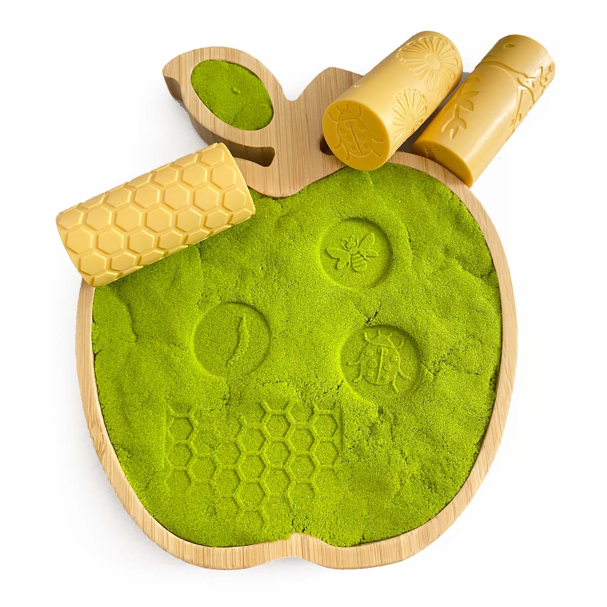 Bambusový tác Jablko