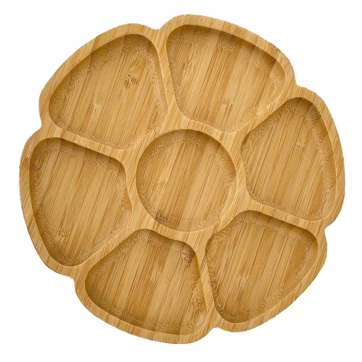 Bambusový tác Květ