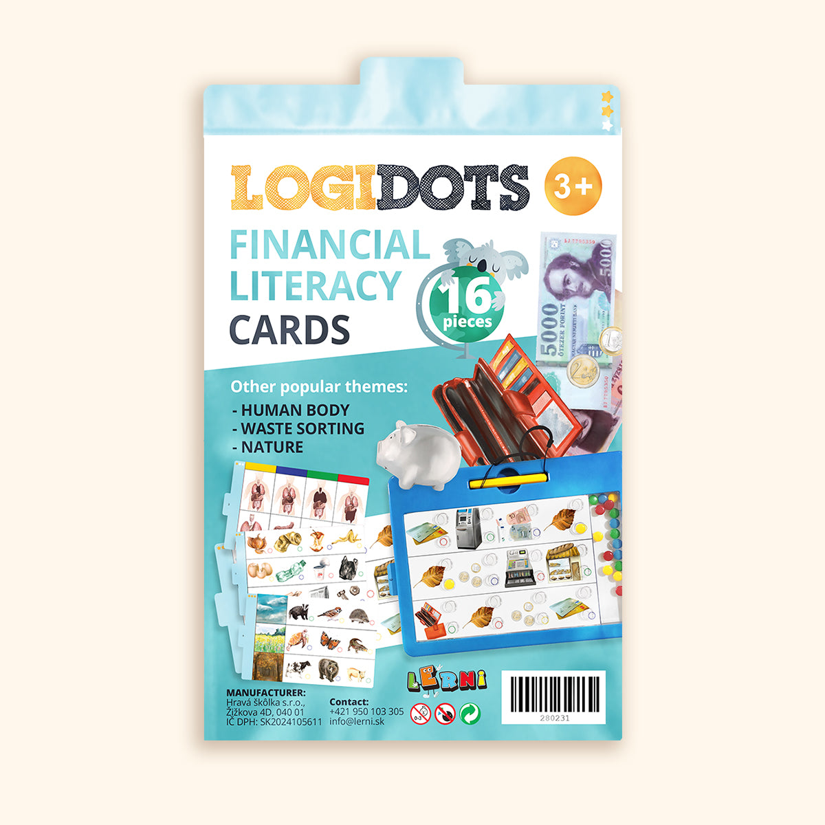 Logidots karty - Finanční gramotnost