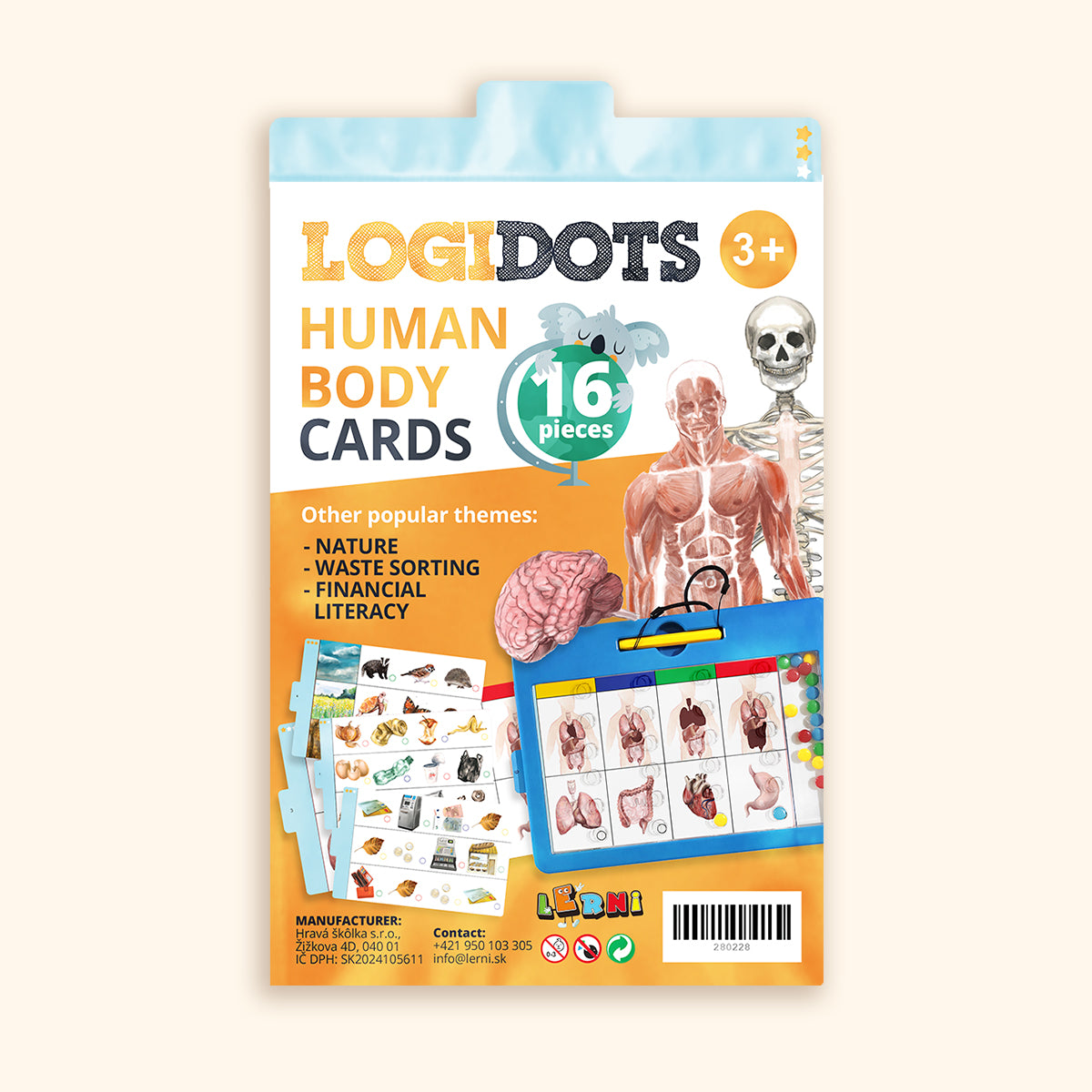 Logidots karty - Lidské tělo