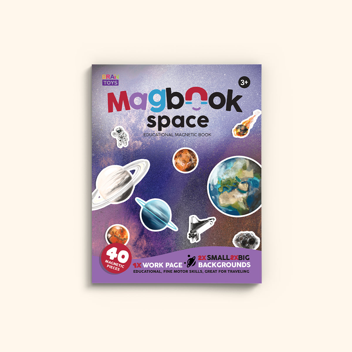 MAGBOOK - Magnetická knížka - vesmír