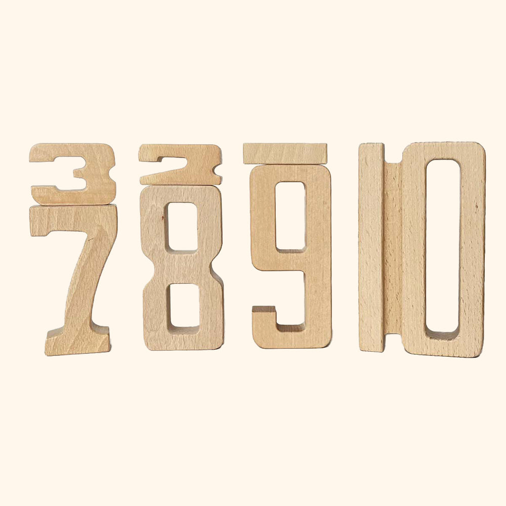 Woodie numbers - Number blocks