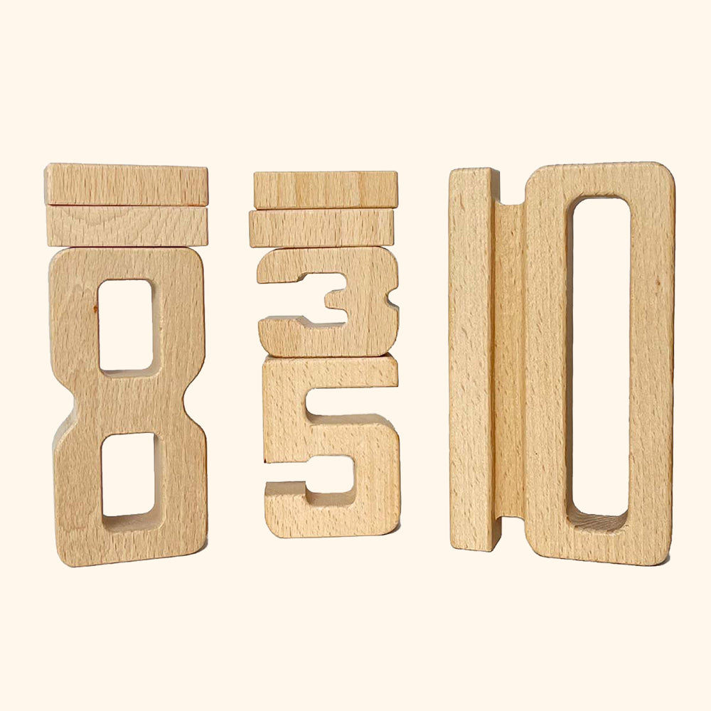 Woodie numbers - Number blocks