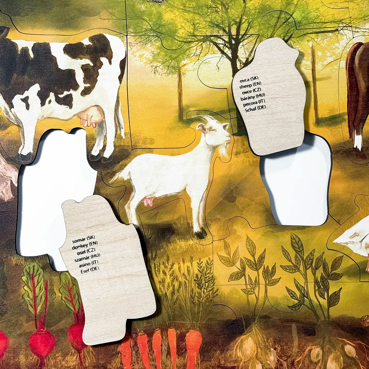 Podlahové puzzle - Farma