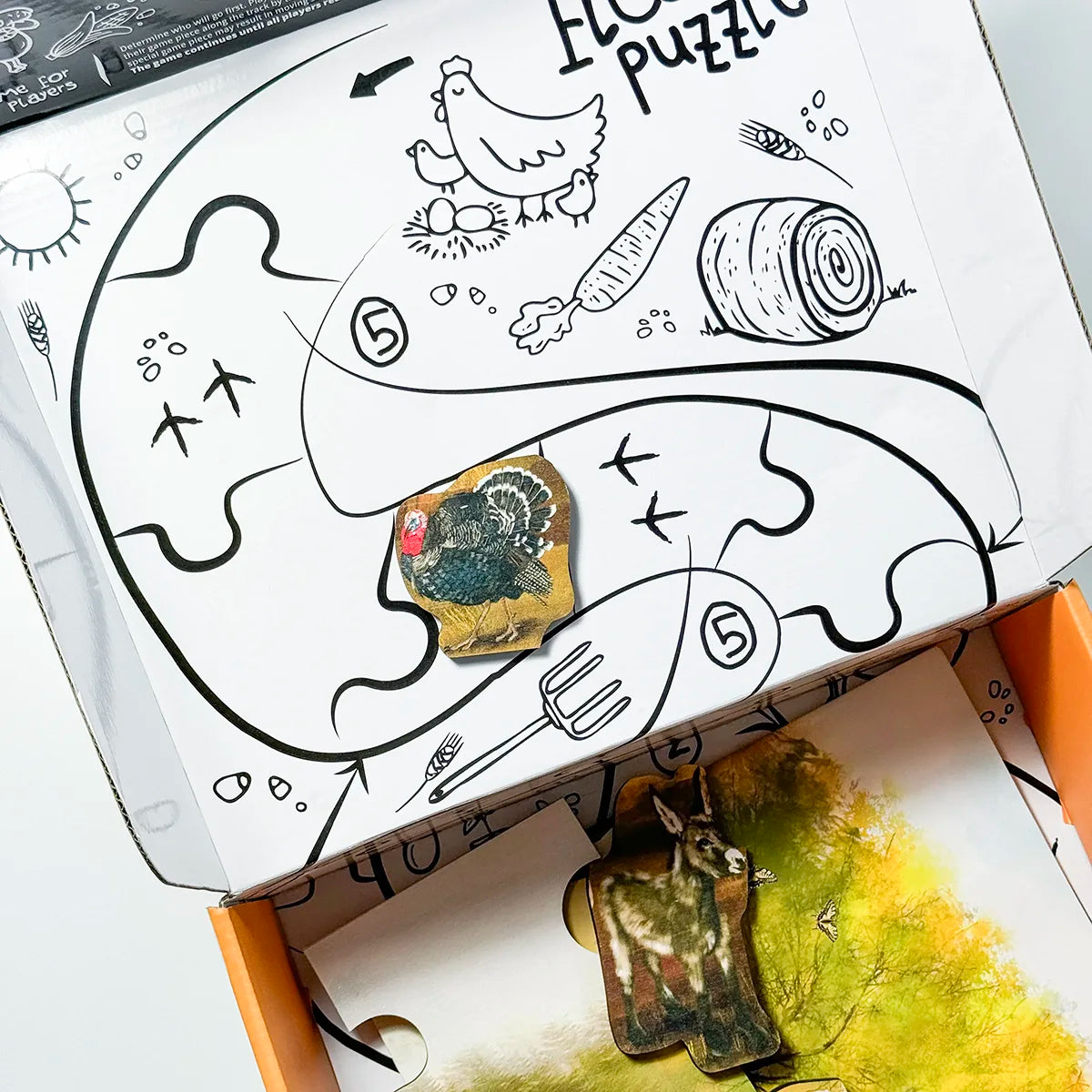 Podlahové puzzle - Farma