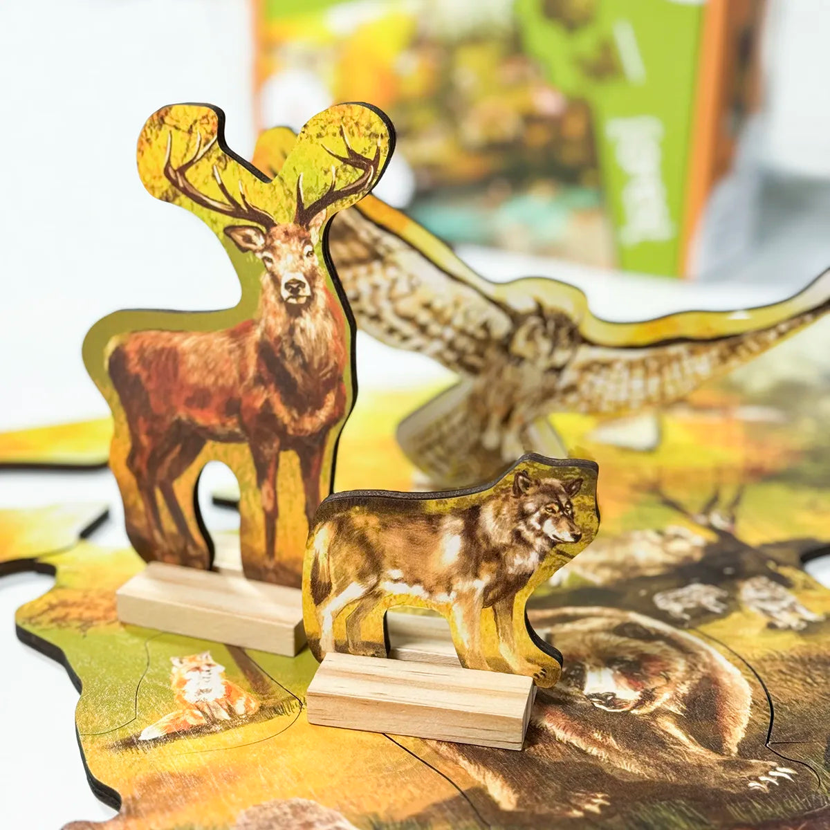 Podlahové puzzle - Les