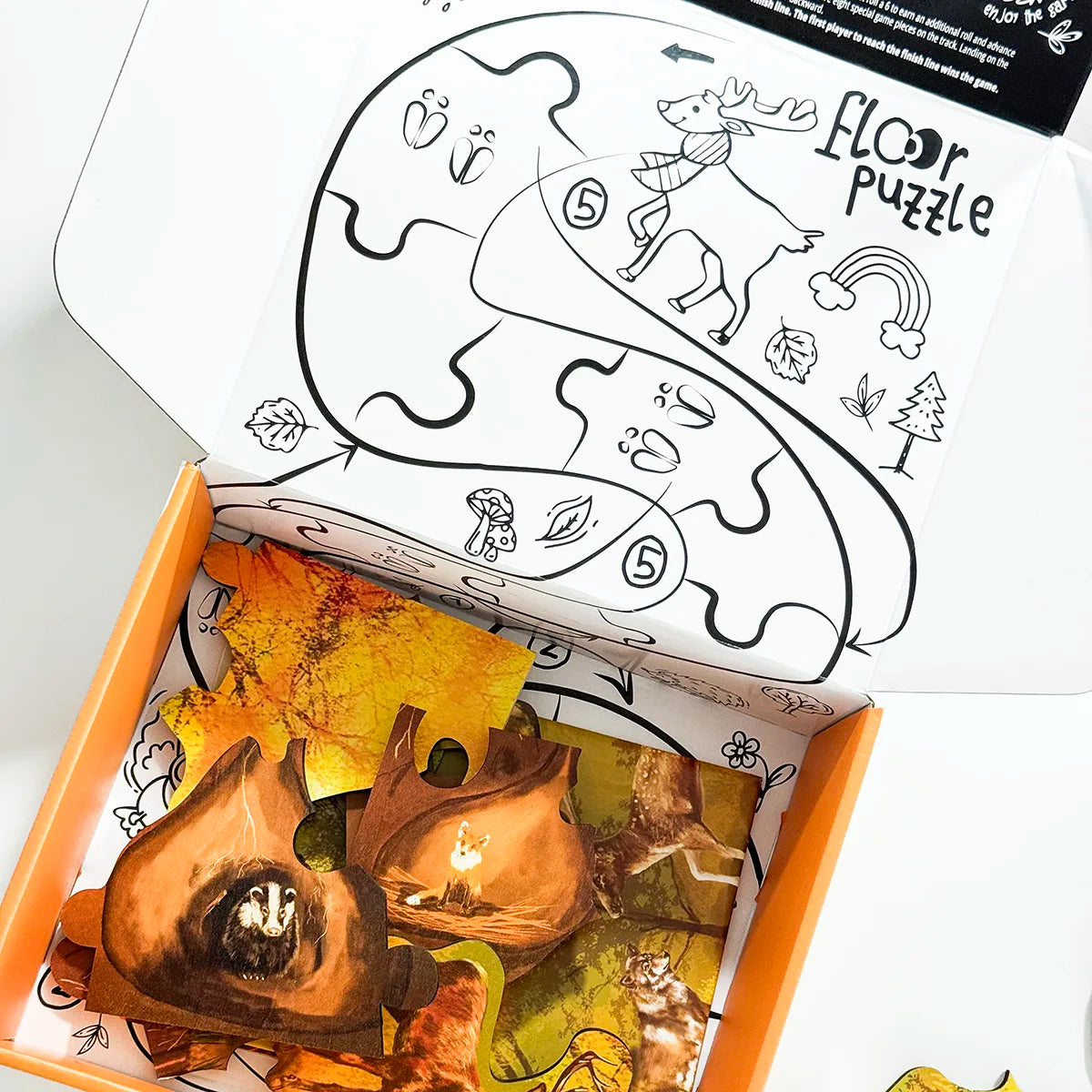 Podlahové puzzle - Les