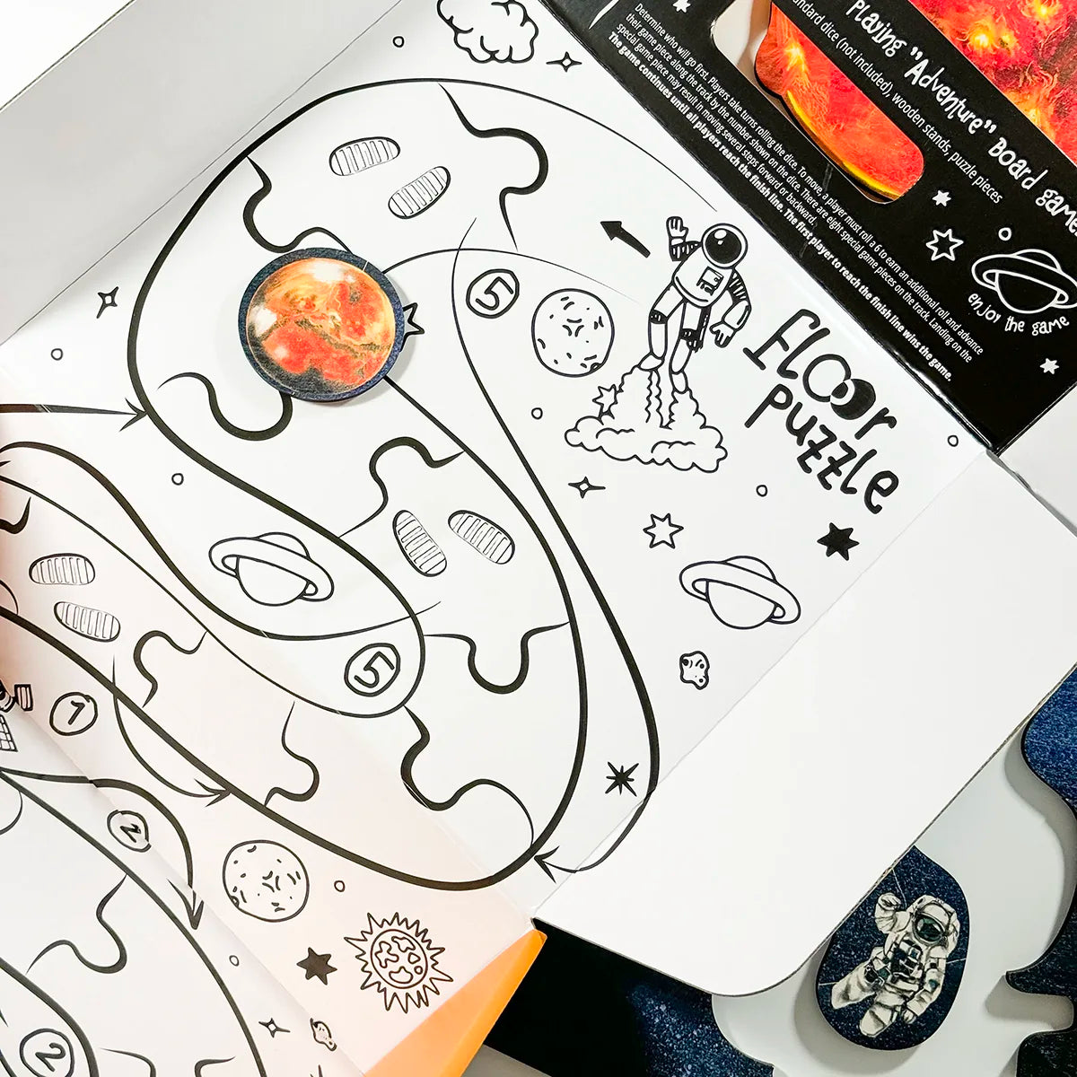 Podlahové puzzle - Vesmír