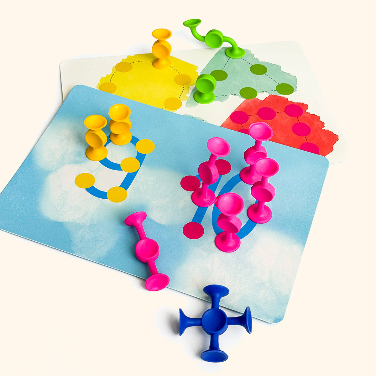 Rainbow Keepers 55 - přísavková stavebnice se zvířátky