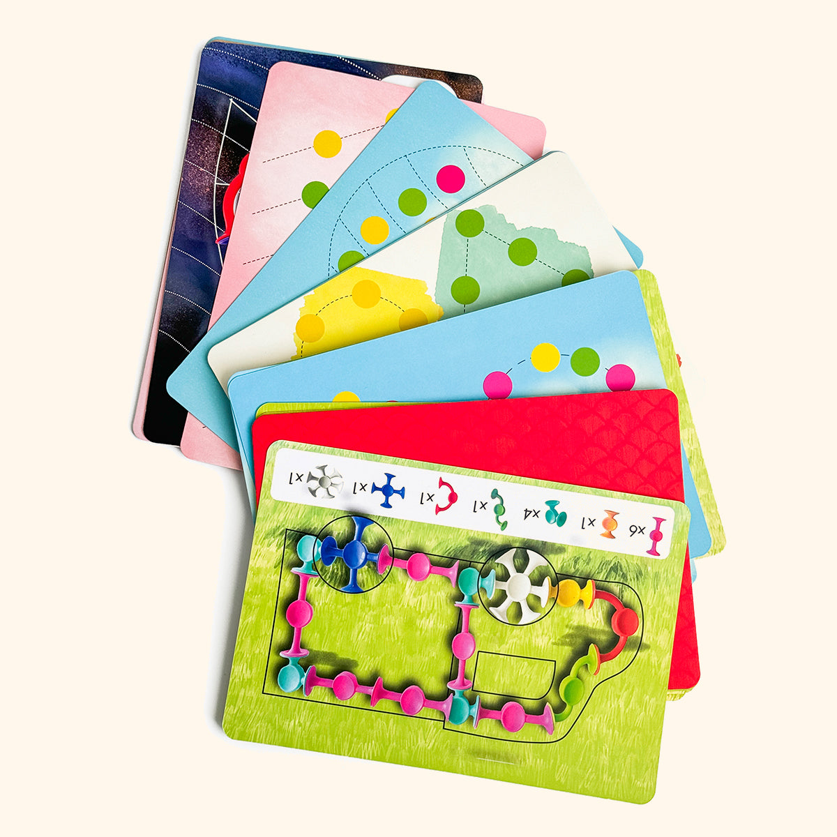 Rainbow Keepers 55 - přísavková stavebnice se zvířátky