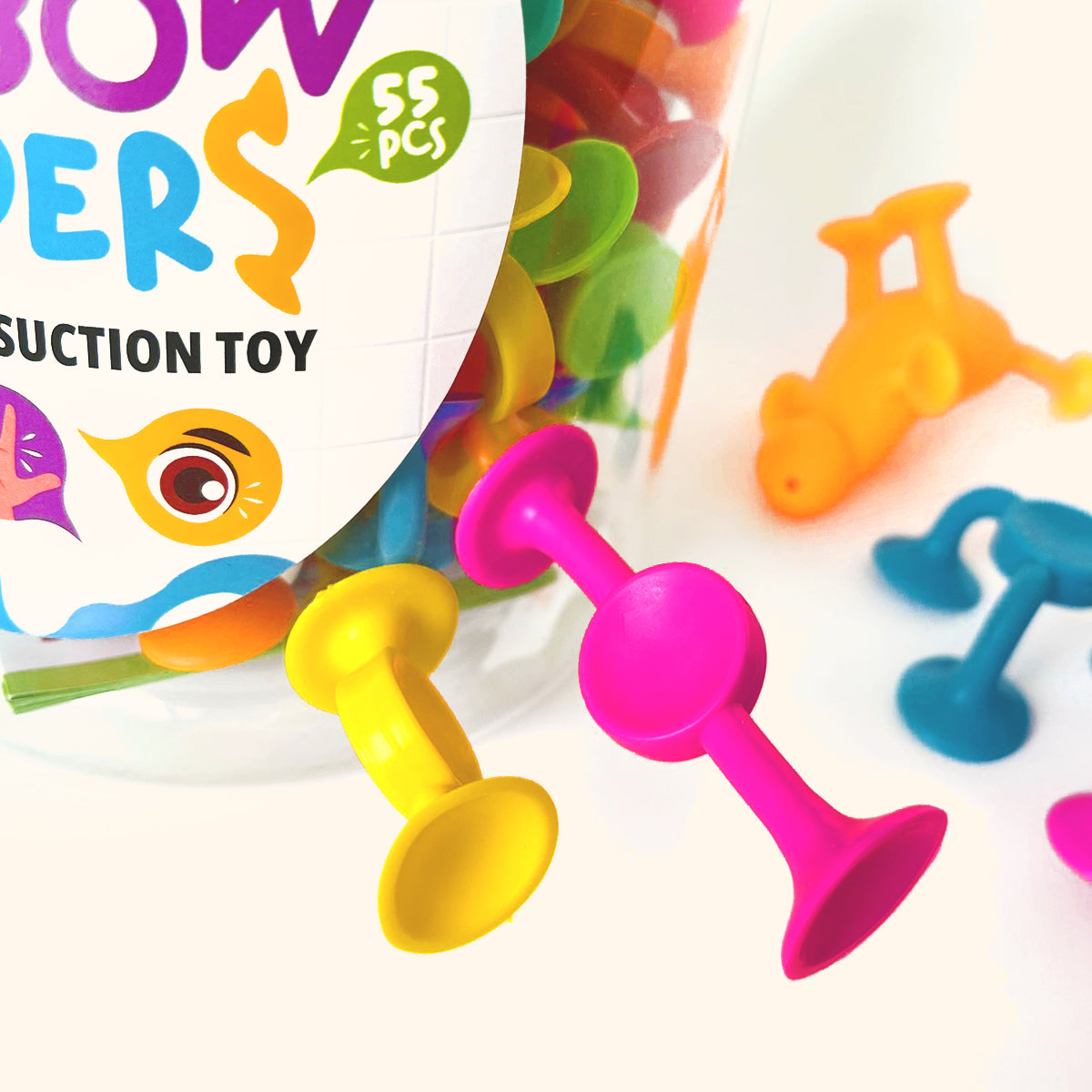 Rainbow Keepers 55 - přísavková stavebnice se zvířátky