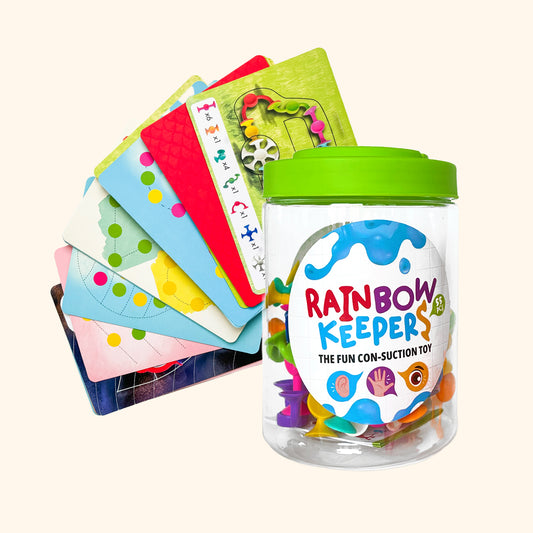 Rainbow Keepers 55 - přísavková stavebnice se zvířátky
