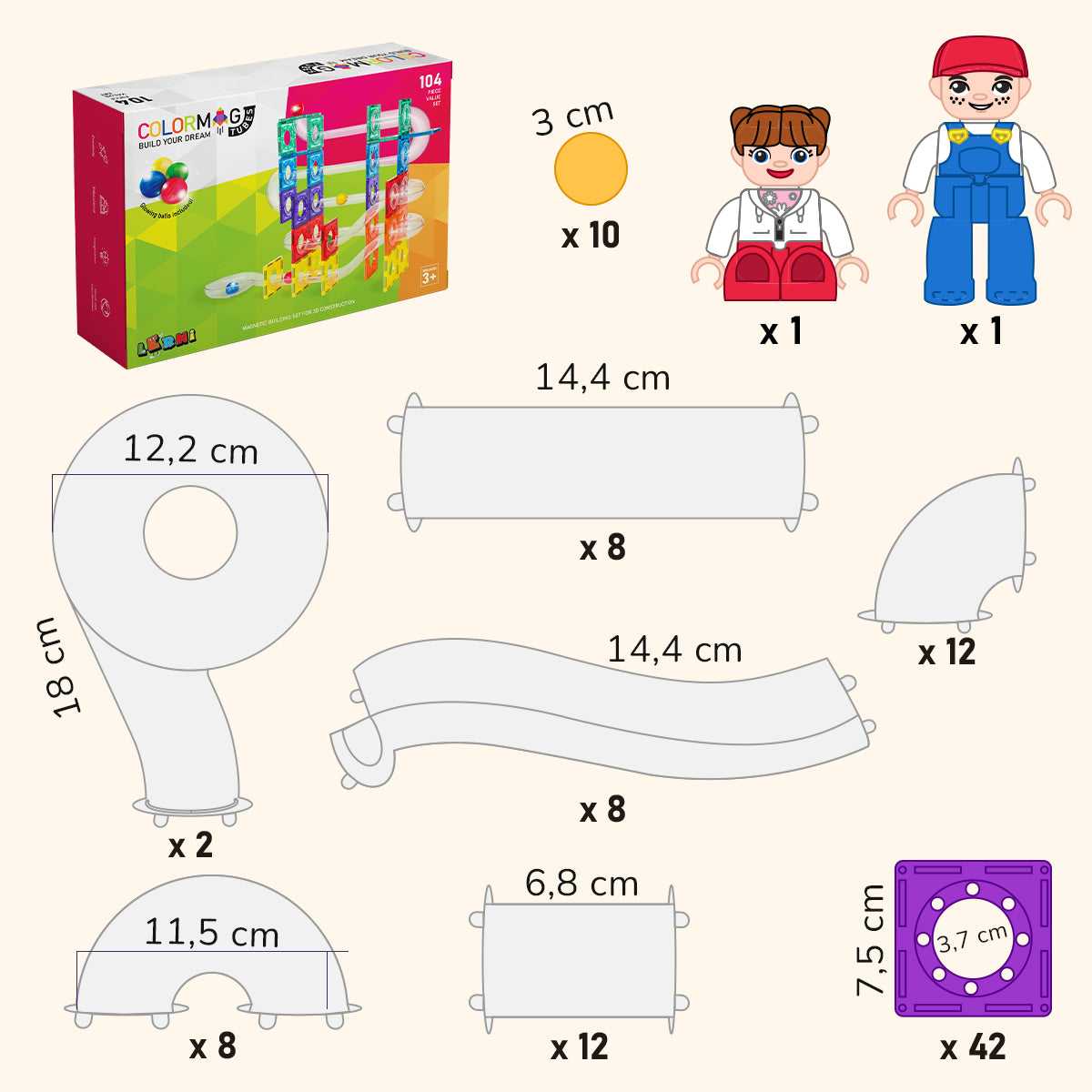 Colormag TUBES + 100ks -50%