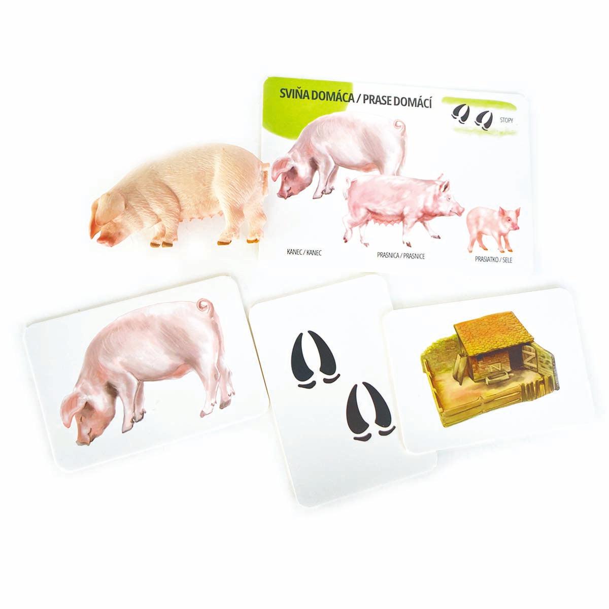 Set figurek domácích zvířat