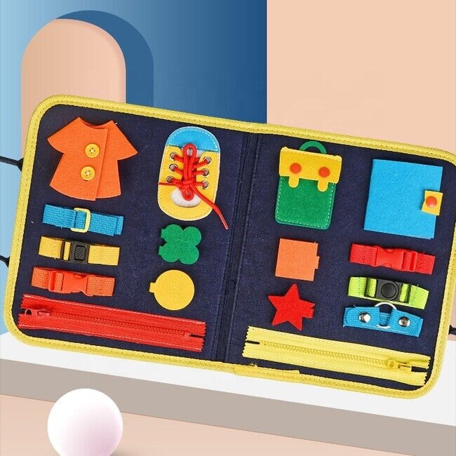 Baby busy board - Hodiny a puzzle - Lerni.cz