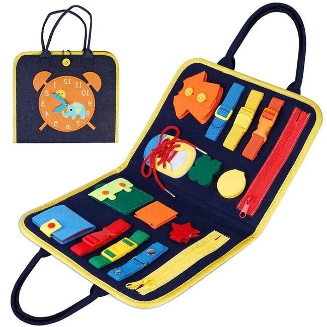 Baby busy board - Hodiny a puzzle - Lerni.cz