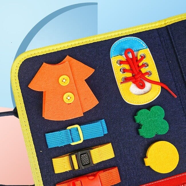 Baby busy board - Hodiny a puzzle - Lerni.cz