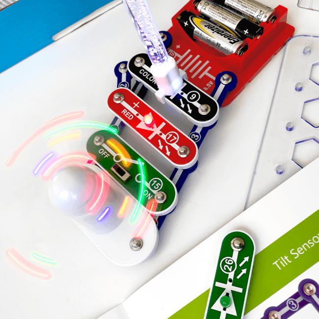 Elektronická stavebnice 33 částí - Lerni.cz