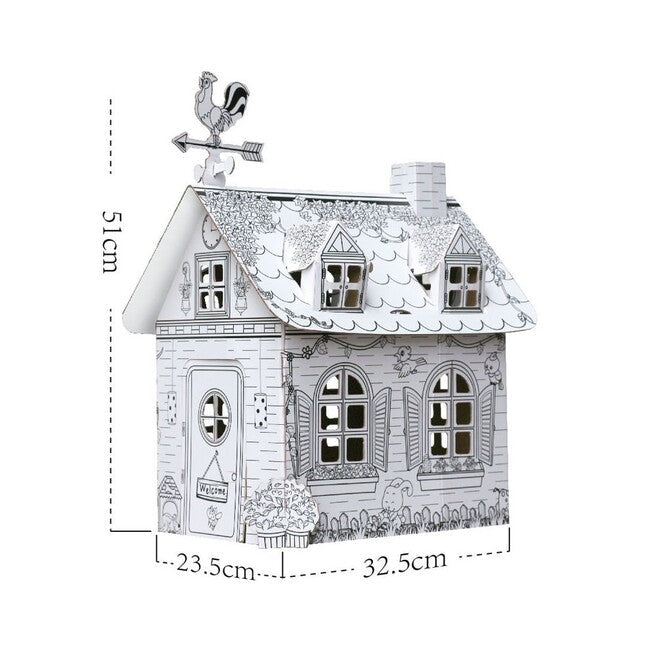 Hrací domeček z papíru - Lerni.cz