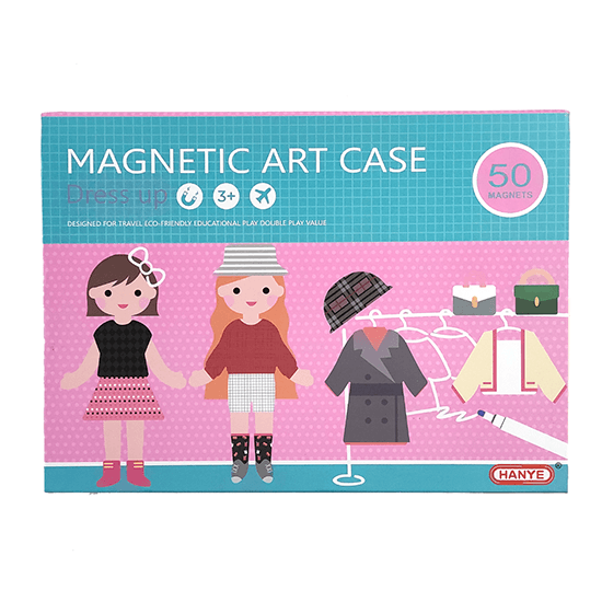 Kufřík s magnety Oblékání - Lerni.cz