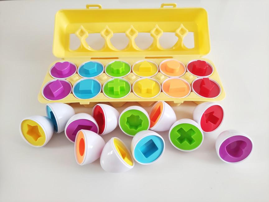 Spojovací vajíčka TVARY - Lerni.cz