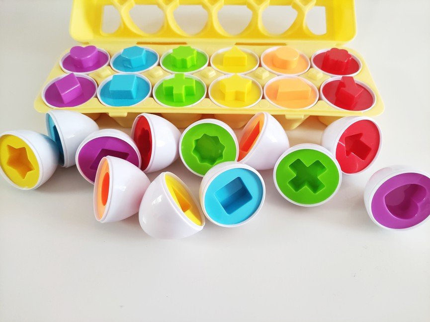 Spojovací vajíčka TVARY - Lerni.cz