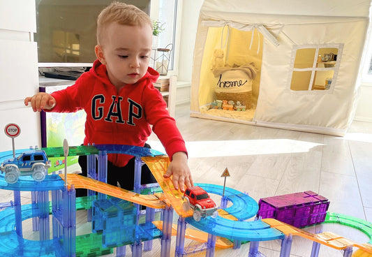 Objevte Rychlost s Colormag Race: Nová magnetická stavebnice pro malé závodníky!