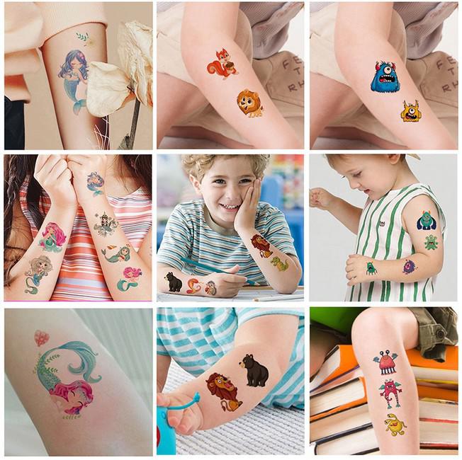 Dětské dočasné tetování: Zábava jako odměna