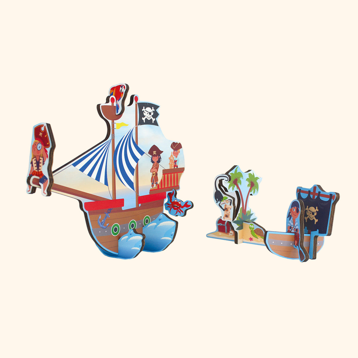 3D Adventurepuzzle Pirats - Piráti