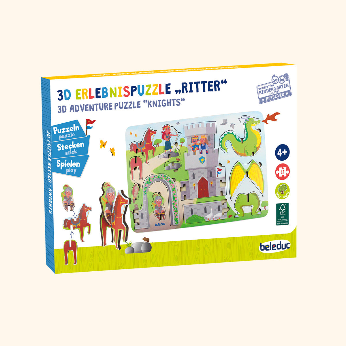 3D Adventurepuzzle Knights - Rytíři