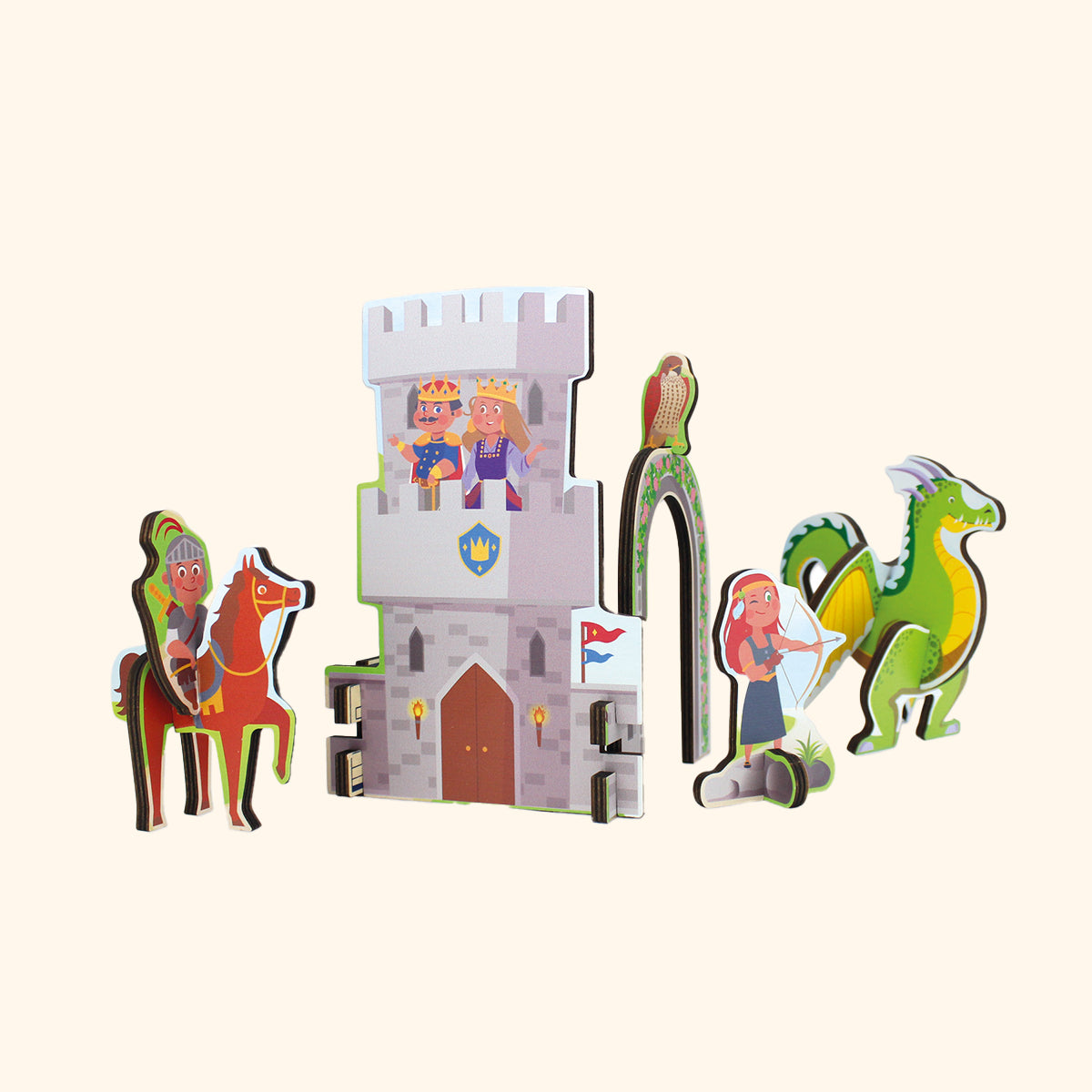 3D Adventurepuzzle Knights - Rytíři