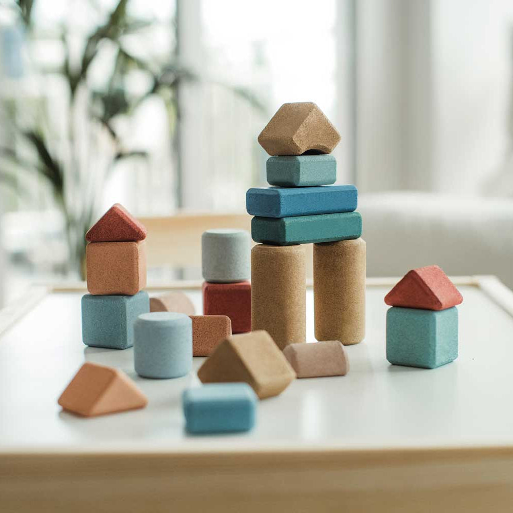 Kork`s - Colorful Block & Shapes, 200 kusů