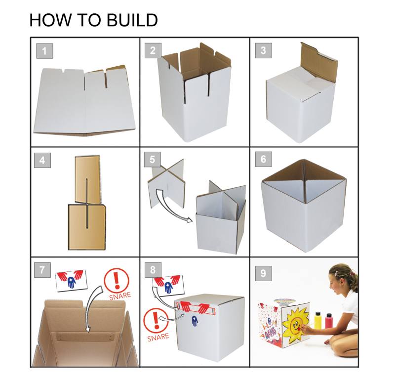 Cardboard Cajon "Senior"