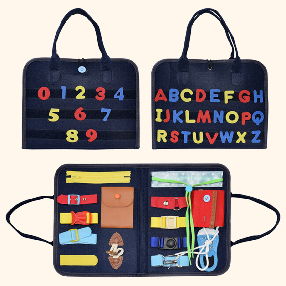 Baby busy board – Písmenka