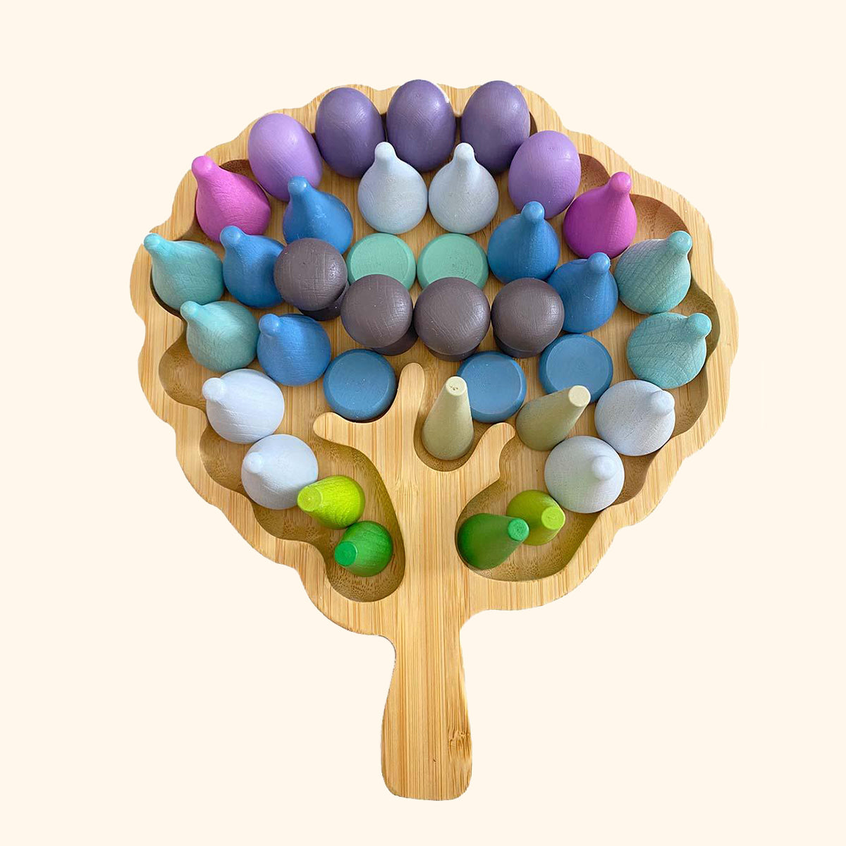 Bambusový tác Strom