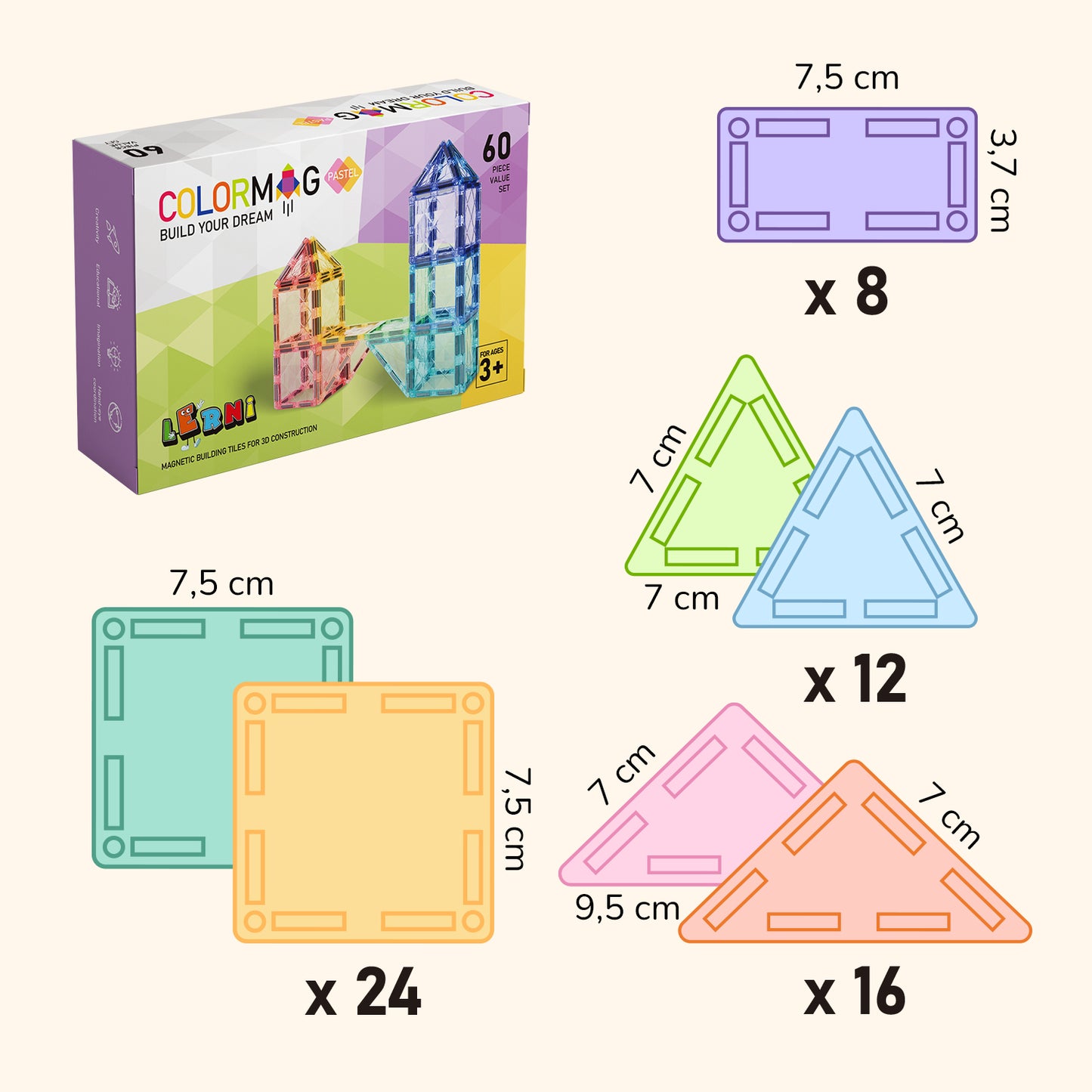 Colormag 60 CLASSIC + 60 PASTEL ZDARMA