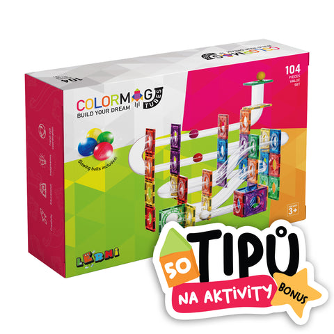 Magnetická stavebnice COLORMAG TUBES
