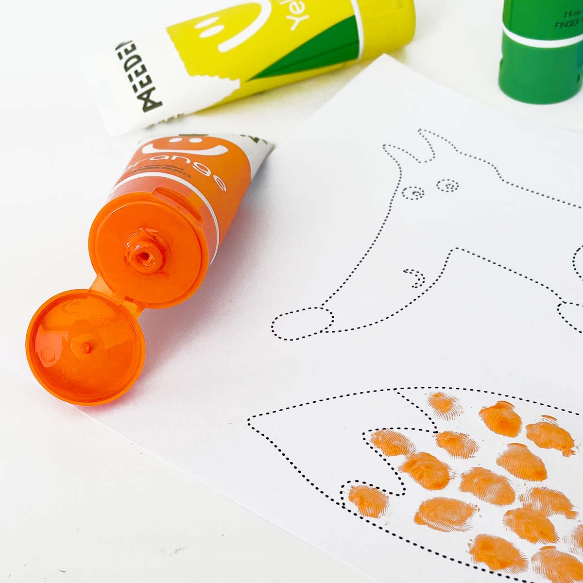 Silky Crayon + Prstové barvy -50%